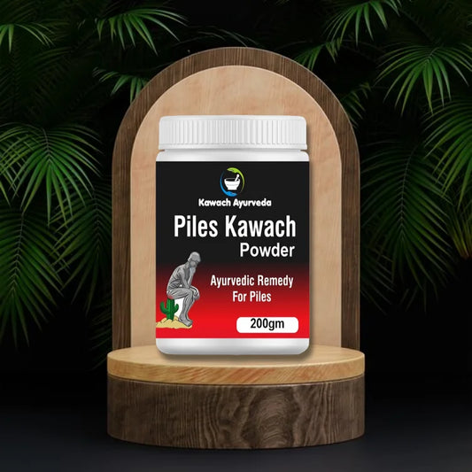Piles Kawach Powder – Ayurvedic Relief from Piles, Fissures & Constipation