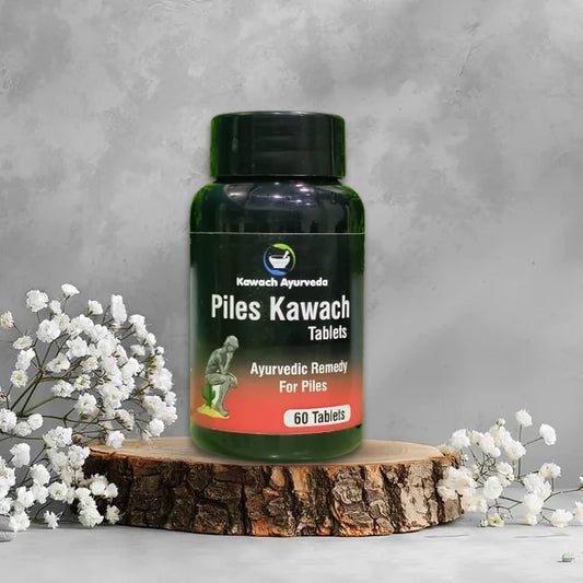 Piles Kawach Tablet – Ayurvedic Support for Piles, Fissures & Constipation