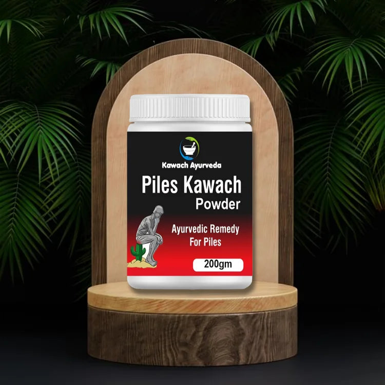 Piles Kawach Powder – Ayurvedic Relief from Piles, Fissures & Constipation
