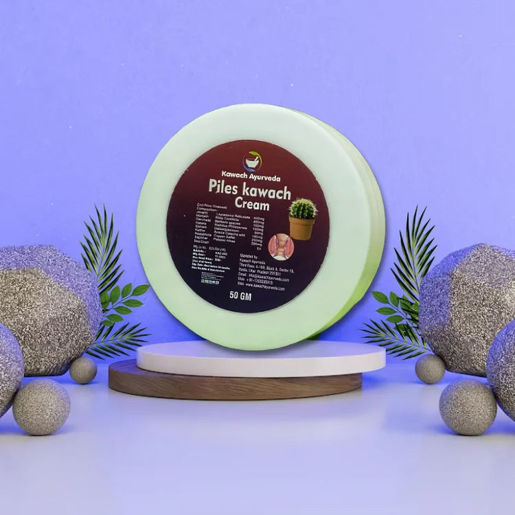 Piles Kawach Cream – Ayurvedic Relief from Pain, Burning & Swelling